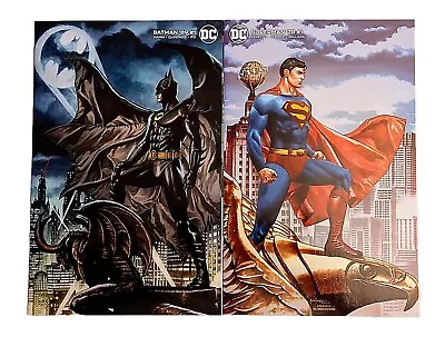 Buy Superman '78 #1 & Batman '89 #1 Mico Suayan Minimal Trade Cover Set NM/M DC  • 43.51£