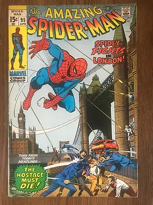 Buy Amazing Spider Man  95  Marvel Comics  1971 • 85.39£