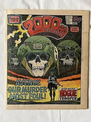 Buy 2000AD PROG 241, 05/12/1981. VGC. Back Cover Poster Intact. • 0.99£