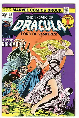 Buy The Tomb Of Dracula #43 April 1976 Marvel Comics VeryFine • 27.94£