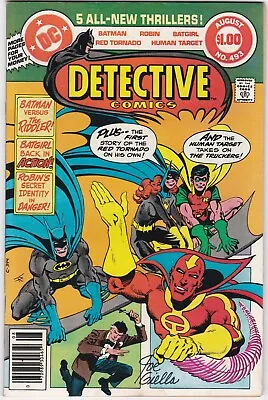 Buy Detective Comics #493 Batman DC Comics Batgirl Robin Newsstand Signed Joe Giella • 16.07£