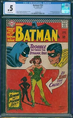 Buy Batman #181 1966 CGC OW Pages! 1st Appearance Of Poison Ivy! • 201.60£