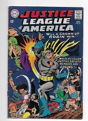 Buy Justice League Of America #55 1967 Earth 2 Robin 6.0 Fine • 30.15£