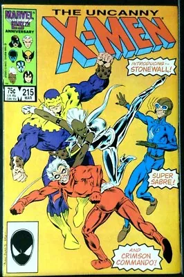 Buy Uncanny X-Men #215 (1987) • 3.94£