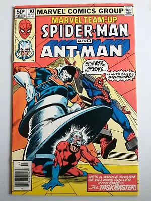 Buy Marvel Team Up #103 Spider-Man And Ant-Man 2nd App Taskmaster Marvel 1980 • 16.60£