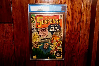 Buy Tales Of Suspense #48 December 1963 Cgc Graded 6.5 Fine+ First Red & Gold Armor • 599.64£
