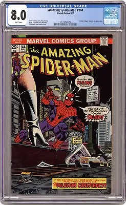 Buy Amazing Spider-Man #144 CGC 8.0 1975 4173450025 • 78.37£