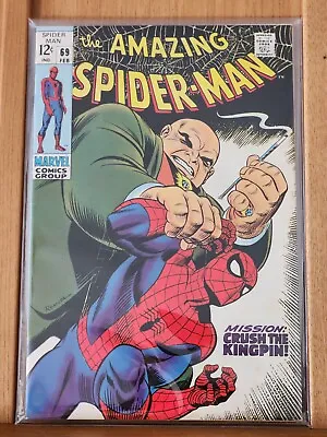 Buy Amazing Spider Man #69 Kingpin Appearance! Marvel - Silver Age 1969 - High Grade • 141.13£