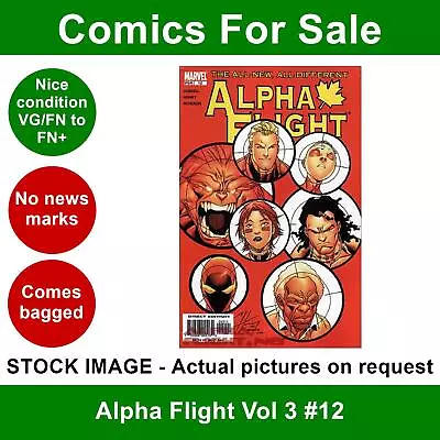 Buy Marvel Alpha Flight Vol 3 #12 Comic VG/FN+ 01 April 2005 • 3.99£