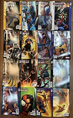 Buy Marvel Comics Ultimate Spider-Man Vol.1 Job Lot Of 16 Issues NM • 1.71£