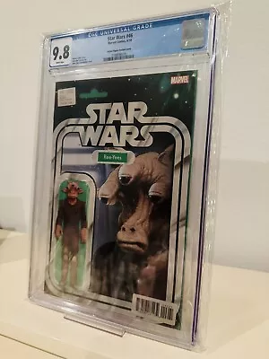 Buy Star Wars #46 Action Figure Variant Cover CGC 9.8 • 59.96£