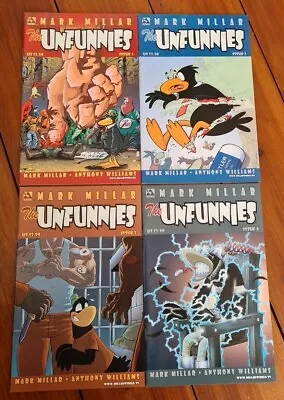 Buy Mark Millar's The Unfunnies # 1-4  - Avatar. Will Never Be Reprinted. • 20£