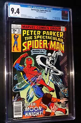 Buy SPECTACULAR SPIDER-MAN #23 1978 Marvel Comics CGC 9.6 Near Mint + White Pages • 79.05£