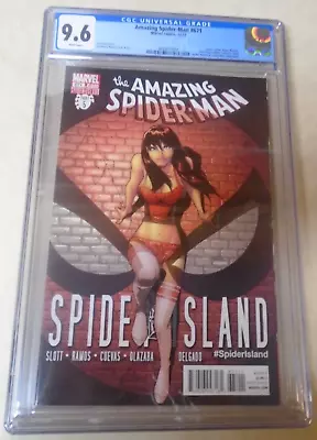 Buy The Amazing Spider-Man Issue #671 Comic. CGC Graded. Humberto Ramos Cover. 2011 • 47.41£