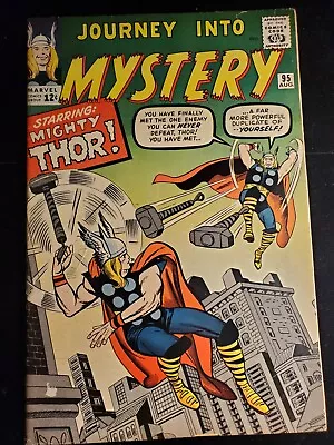 Buy JOURNEY INTO MYSTERY 95, Marvel Comics 1963, Stan Lee  • 231.25£