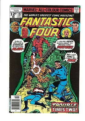 Buy Marvel Comic Fantastic Four No 187 Oct 1977  • 4.49£