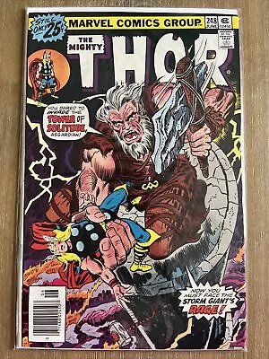 Buy Thor #248 1976 Storm Giant Cover & Appearance! Bronze Age Marvel Comics • 1.80£