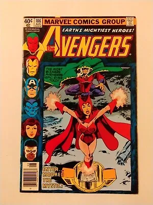 Buy Avengers #186 (Marvel 1979) 1st Appear Magda Modred Chthon Darkhold Newsstand • 25.42£