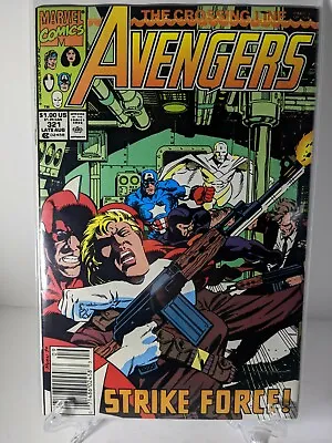 Buy Avengers #321 (1990) NEWSSTAND Edition! Marvel Comics. 12 PICTURES ===== • 3.98£