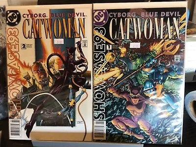 Buy 17 Comic Lot Showcase 93 94 95 Dc Catwoman Supergirl Two-face Thorn • 23.71£