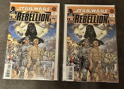 Buy Star Wars Rebellion #0 Knights Of The Old Republic Dark Horse 2 Issues Comics • 5.52£