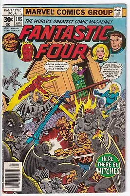 Buy Marvel Fantastic Four Vol. 1 Issue #185 Comic 1977  Here There Be Witches!  (B) • 3.61£