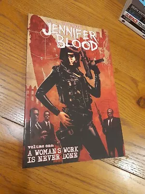 Buy Jennifer Blood, Vol 1 One: A Woman's Work Is Never Done, Graphic Novel TPB • 1.99£