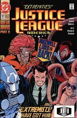 Buy Justice League America #57 (NM) `91  Giffen/ DeMatteis/ Wozniak • 4.95£