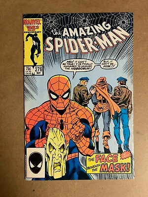 Buy The Amazing Spider-Man #276 - May 1986 - Vol.1 - Direct - Minor Key - (848A) • 5.44£