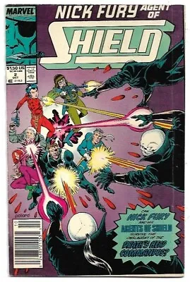 Buy Nick Fury Agent Of S.H.I.E.L.D. #2 FN (1989) Marvel Comics • 1.50£
