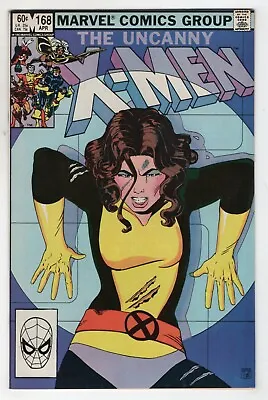 Buy Uncanny X-Men 168 Marvel 1983 VF Kitty Pryde 1st Madelyne Pryor • 23.75£