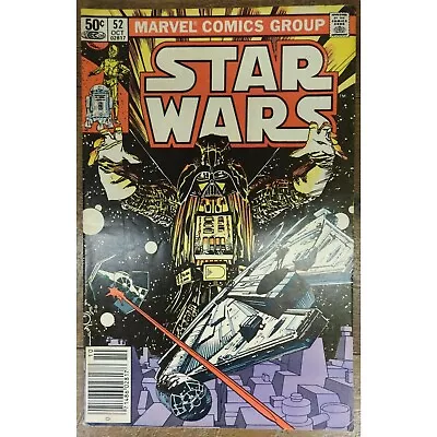 Buy Star Wars #52 Newsstand Marvel Comic Book 1981 Darth Vader Cover • 11.98£