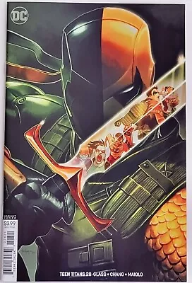 Buy Teen Titans #28 Suayan Variant (2019) Robin And The Teen Titans Hunt Deathstroke • 14.39£
