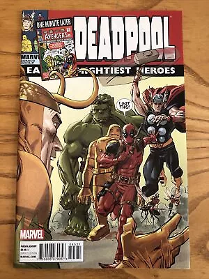 Buy Deadpool Issue #45 (#250) June 2015. Avengers #1 Homage 1:15 Oversized Issue • 9.50£