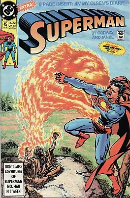 Buy Superman 45 DC 1990 • 2.25£