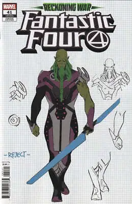 Buy Fantastic Four #41 ( LGY #681) - Marvel - 2022 - 1:10 Silva Concept Variant • 4.95£
