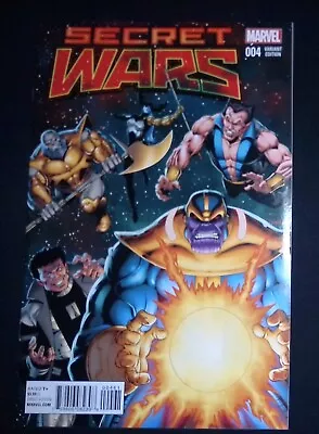 Buy Secret Wars #4 Marvel Comics  Variant Cover B NM • 4.99£