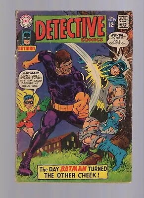 Buy Detective Comics #370 - 1st Neal Adams Artwork On Batman - Lower Grade • 11.85£