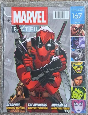 Buy Marvel Fact Files #167 Deadpool  - Avengers - Muramasa • 7.99£