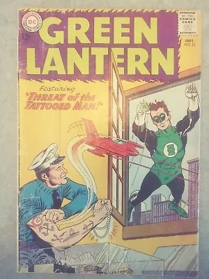 Buy Green Lantern #23. 1963. 1st Appearance Of The Tattooed Man. + Bonus Comic • 20.01£