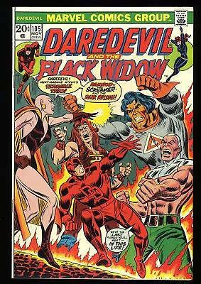 Buy Daredevil #105 NM 9.4 Origin Of Moondragon! Thanos Appearance! Marvel 1973 • 91.69£