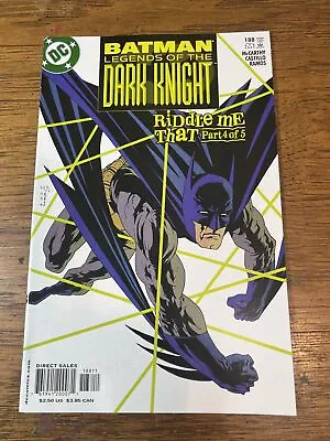 Buy Batman: Legends Of The Dark Knight #188 (DC) NM Free Ship At $49+ • 4.05£