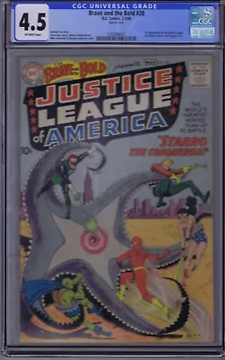 Buy Brave And The Bold #28 DC 1960 1st Appearance Justice League Of America(CGC 4.5) • 4,741.77£