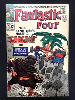Buy Fantastic Four #44 (1st Series) Marvel Comics Nov 1965 1st Appear Gorgon • 36.49£