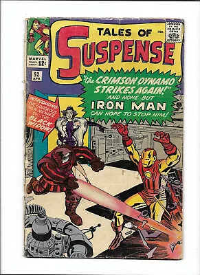 Buy TALES OF SUSPENSE #52  1964 GD-  1st App Of Black Widow    Super Marvel Key  • 395.30£