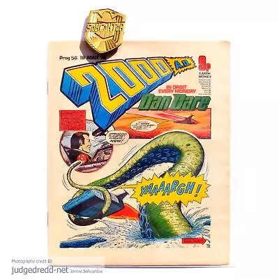 Buy 2000AD Prog 56 Gibbons Dan Dare & Brian Bolland Art Comic Book 18 3 1978 UK (:d) • 18.99£