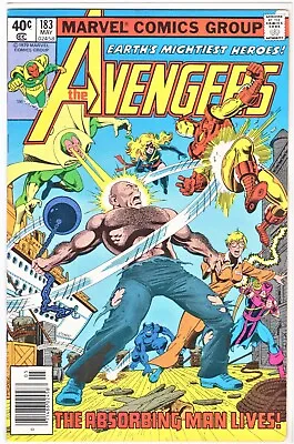 Buy Avengers #183 (1979) Absorbing Man VF+ 8.5 High -Def Scan Bronze Age COMIC • 33.10£