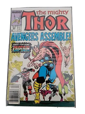 Buy THOR #390! (1988) FIRST TIME CAPTAIN AMERICA WIELDS MJOLNIR! See Pictures • 37.16£