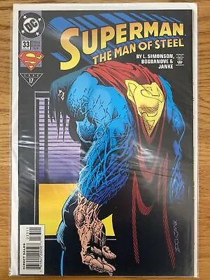 Buy Superman: The Man Of Steel #33 May 1994 Simonson / Bogdanove DC Comics • 3.99£