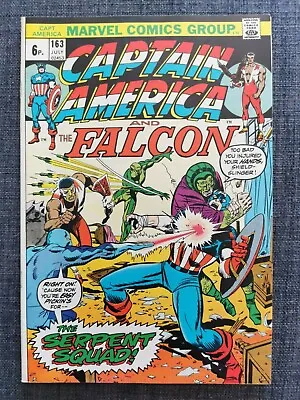 Buy 1973 Captain America 163 Marvel Comics UK Comic Edition  • 34.33£